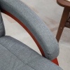 Afbeelding van HOMCOM Relaxfauteuil Polyester 86L x 68B x 100H cm - Grijs