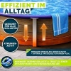 Afbeelding van tillvex® Premium Zwembad Onderlaag Rechthoekig 570x300 cm Geotextiel 400g/m²