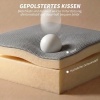 Afbeelding van HOMCOM Bureaustoel - Polyester, Kunststof - 64L x 63B x 115-125H cm - Grijs