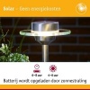 Afbeelding van Solar LED tuinspots Ufo IP44 3000K RVS, Helder