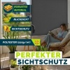 Afbeelding van tillvex® Verticale zonwering 200 x 250 cm, waterdicht, voor binnen en buiten, met handslinger