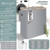 Afbeelding van KESSER® Wasmand met Deksel - Opvouwbare Wasbox - Wassorteerder met Uitneembare 3x Waszakken inclusie