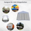 Afbeelding van Outsunny - Tuinpaviljoen met Muggengaas - Waterafstotend - Grijs