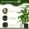 Afbeelding van HOMCOM - Kunstplant - PEVA - 17x17x95 cm - Groen