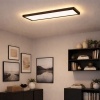 Afbeelding van Briloner Leuchten - LED-plafondlamp met backlight-effect, 22 Watt, 3000 lumen, wit-zwart