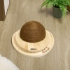 Afbeelding van PawHut Interactief Kratzspeelgoed, 2-in-1 Katten speelgoed met balbaan en krabplank, 39,5 x 32,5 x 1