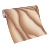 Afbeelding van Erismann Vliesbehang Elle marmerlook bruin brons metallic 10345-02