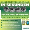 Afbeelding van MASKO® Onkruidborstel voor bosmaaier en bosmaaier, onkruidborstel 25,4 en 20 mm boring, draadborstel