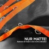 Afbeelding van SPORTNOW Trampoline Mat Kunststof 323 x 323 x 1 cm Oranje/Zwart
