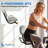 Afbeelding van HOMCOM Hometrainer van staal, ABS - 105L x 48B x 118H cm - Blauw en Zwart