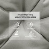 Afbeelding van Outsunny Buiten zitkussen set - Polyester, schuim - 98L x 50B x 8H cm - Lichtgrijs