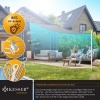 Afbeelding van KESSER® Schaduwdoek 3 x 3 x 3 m.| zonnezeil zonwering windbescherming | HDPE stof