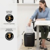 Afbeelding van Fellowes LX50 Papierversnipperaar - Cross-Cut - P4 - 9 vel - 17L - Zwart - Voor thuisgebruik