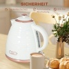 Afbeelding van Homcom waterkoker - Kunststof - 24,1L x 19,5B x 23,2H cm - Wit