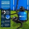 Afbeelding van Tillvex zandfiltersysteem 7.900L/h + 400g filterkogels | Zwembadfilter met drukweergave