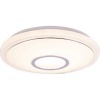 Afbeelding van Globo Connor Plafonnière - Wit Metaal - Ø 40cm - LED