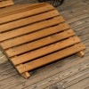 Afbeelding van Outsunny Tuinligstoel van Lärchenhout Teak
