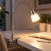 Afbeelding van Tchibo LED Klemlamp Zilver – Flexibele Bureaulamp met Klem