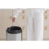 Afbeelding van Brabantia Touch Bin Prullenbak - 30 liter - Mat RVS Vingerafdrukbestendig