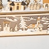Afbeelding van HOMCOM Kerstdorp met LED-verlichting 830-516V00