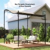 Afbeelding van Outsunny Pergola Gazebo Vervangdak - Polyester - 298L x 293B x 1H cm - Crèmewit