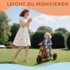 Afbeelding van Aiyaplay Kinderdriewieler - Kunststof, Staal - 79L x 44B x 47H cm - Oranje