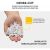 Afbeelding van Fellowes LX50 Papierversnipperaar - Cross-Cut - P4 - 9 vel - 17L - Zwart - Voor thuisgebruik