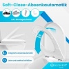 Afbeelding van KESSER® WC-bril met Soft Close en Quick-Release - Duroplast - Wit / D-Vorm