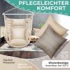 Afbeelding van KESSER® Hangstoel Haïti 150 kg draagvermogen, hangstoel 360 ° rotatie, hangschommel indoor outdoor U