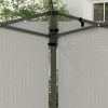 Afbeelding van Outsunny Paviljoen zijpanelen - PE - 293B x 193H cm - Wit