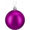 Afbeelding van Kerstballen set van 150 - mat, glanzend, glitters - plastic - paars - ∅ 3, 4, 6 cm