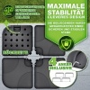 Afbeelding van tillvex® Parasolstandaard 60 liter / 80 kg, 4-delig, weerbestendig, vulbaar met water of zand