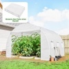 Afbeelding van Outsunny Kashoes-PE-300L x 300B x 200H cm - Wit