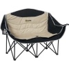 Afbeelding van Outsunny Campingstoel van metaal en Oxfordstof, Khaki