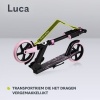 Afbeelding van Lionelo Luca - Step - Tot 100 kg - Kinderstep - ABEC-7 lagers - Voor jongens en meisjes - 3 hoogtes