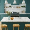Afbeelding van Relaxdays metalen fruitschaal, rond, open design, 14 x 25 cm, voor groente, fruit & brood, goud