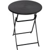 Afbeelding van Outsunny - Campingtafel - Metaal en Aluminium - Zwart