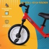 Afbeelding van HOMCOM Kinderbalansfiets PP, metaal, EVA 85x36x54 cm Rood