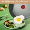 Afbeelding van Tefal Renew ON - Koekenpannenset - Ø20/Ø24/Ø28 cm - PFAS-vrij - Keramisch - Inductiegeschikt