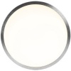 Afbeelding van Briloner Leuchten - LED-plafondlamp met achtergrondverlichting, 22W, 3000 lumen, aluminium/wit
