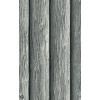 Afbeelding van Schuimvinylbehang houtlook - grijs