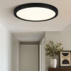 Afbeelding van Briloner Leuchten - LED Plafondlamp, 24,5W, 2400 lumen, 4000K, zwart-wit