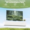 Afbeelding van HOMCOM Wand TV Meubel 180 cm voor TV's tot 82 inch, met 3 klappen en soft-close, Wit