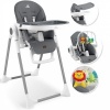 Afbeelding van KIDIZ® 3-in-1 kinderstoel inclusief speelbeugel, babyligstoel, combi-kinderstoel, hoge babystoel, in