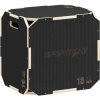 Afbeelding van SPORTNOW Springbox Meerlagenplaat 51L x 48B x 41H cm Zwart