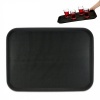 Afbeelding van Relaxdays dienblad voor horeca, rechthoekig 56x41 cm, zwart, met opstaande rand