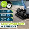Afbeelding van Tillvex zandfilter voor zwembad 7.900L/h incl. 400g filterkogels grijs met 7-wegklep