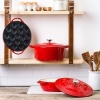 Afbeelding van BK Bourgogne Braadpan 24cm - 4.2l - PFAS-vrij - Inductie - Ovenbestendig tot 230°C - Chili Rood