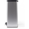 Afbeelding van Curver Decobin Prullenbak - 65L - Rechthoekig - Zilver Metallic
