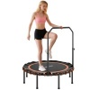 Afbeelding van SPORTNOW Fitness Trampoline Ø122 cm, opvouwbaar met 5 verstelbare handgrepen, voor binnen en buiten